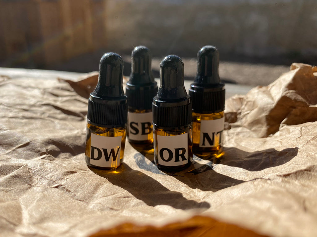 Beard Oil Sample Pack The General Store at Hidden Homestead Beard Oil Sample Pack The General Store at Hidden Homestead